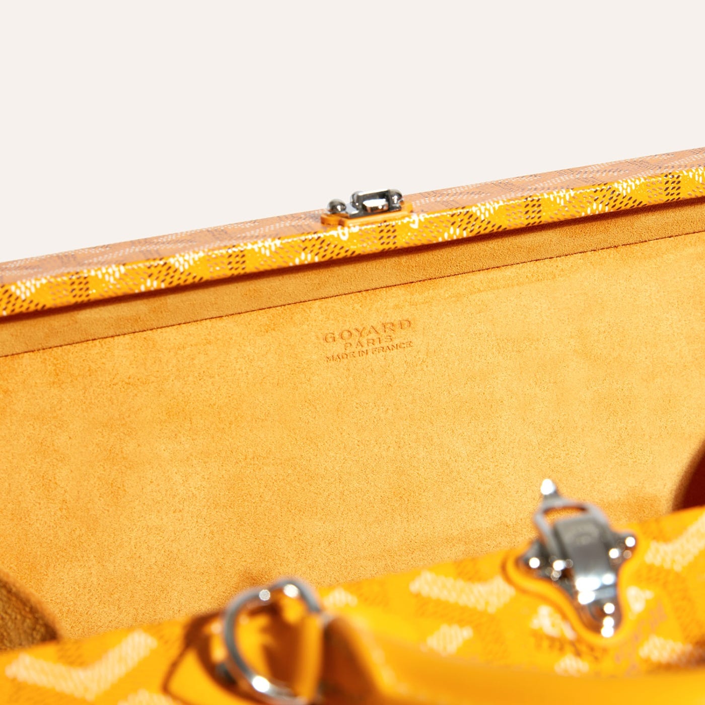 Goyard Grand Hôtel Trunk Bag Yellow - Image 5